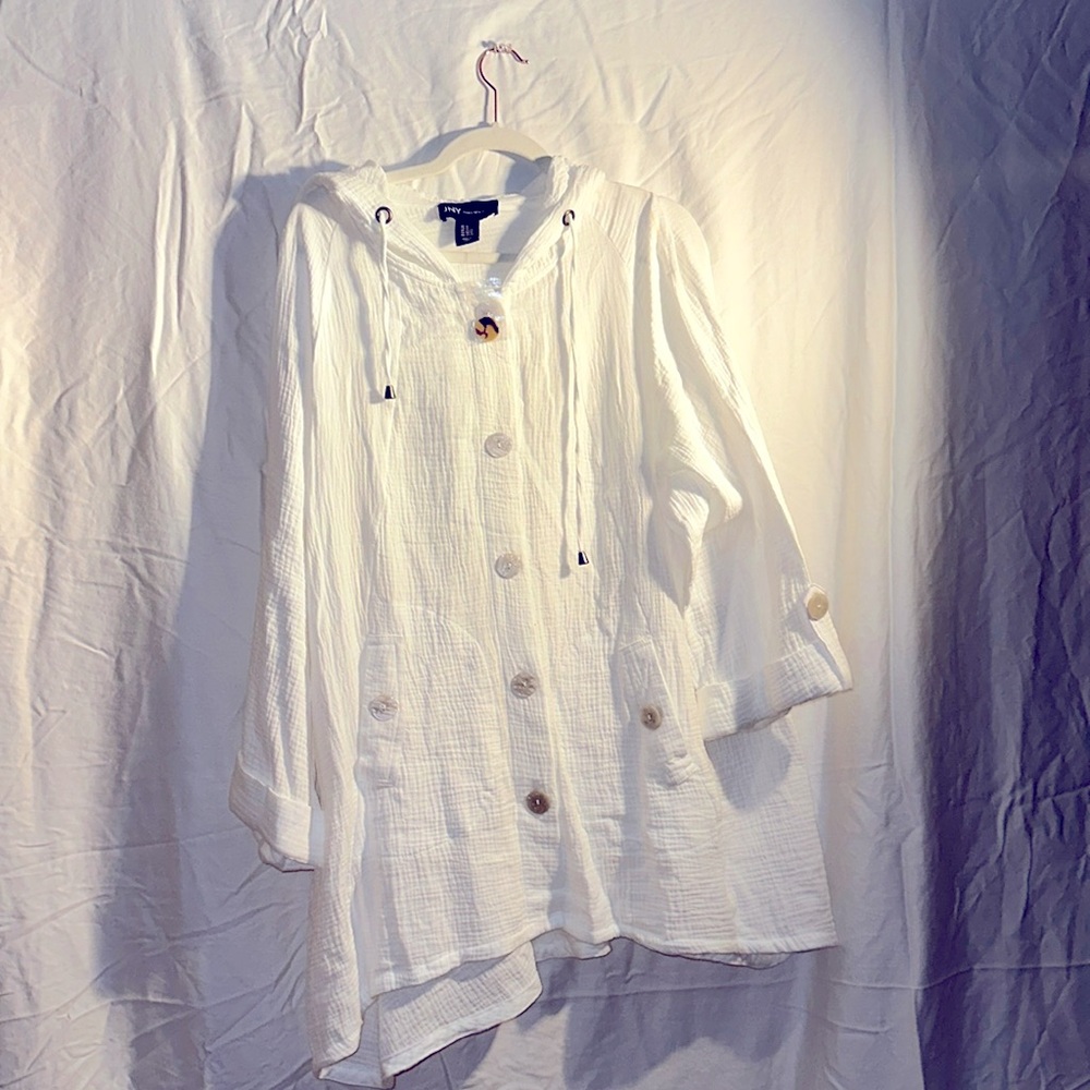 White long light jacket